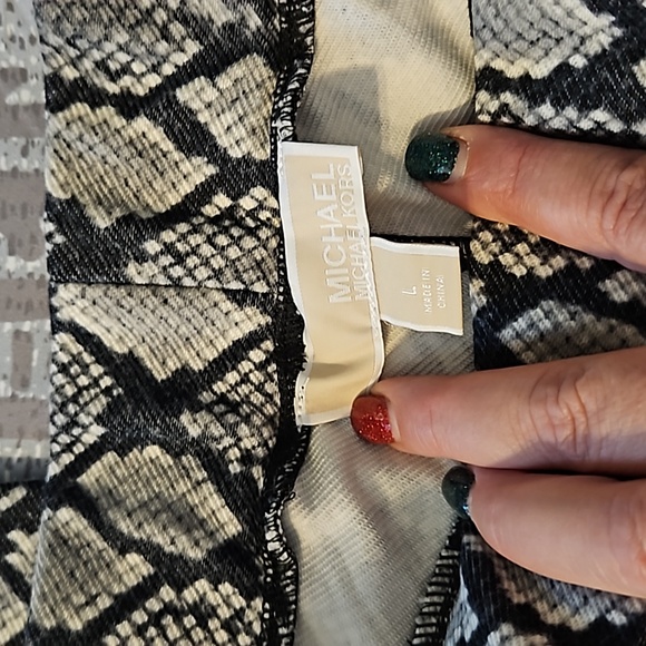 NWT Michael Kors Snake Print Jeggings - Picture 3 of 12